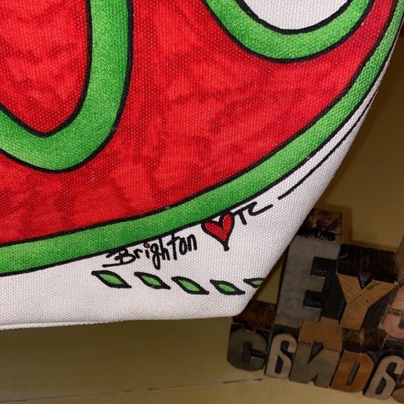🆕BRIGHTON Canvas “Love & Joy” Tote - Picture 4 of 12
